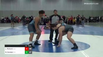 230 lbs Prelims - Logan Richard, SWAT Black vs Michael Duncan, Roundtree