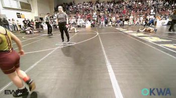 58 lbs Quarterfinal - Matthew Malone, Cleveland Takedown vs Waylon Cooper, Sperry Wrestling Club