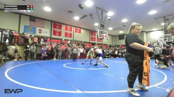 138 lbs Consi Of 16 #2 - Alijah Bowman, McAlester vs Creed Gillespie, Wilburton Schools