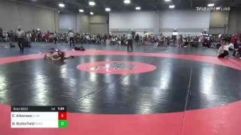 115 lbs Semifinal - Emma Albanese, Slam Academy vs Bella Butterfield, Riverton