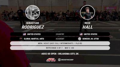 Sebastian Rodriguez vs Reed Hall 2025 ADCC Oklahoma City Open