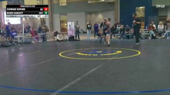 157 lbs Bode Hazlett, Butte vs Conrad Kopari, Dickinson