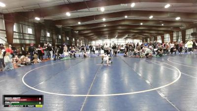 54 lbs Quarterfinal - Finn Dawson, Altamont vs Brock Abbott, Sanderson Wrestling Academy