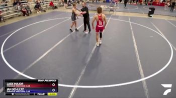 152 lbs 3rd Place Match - Jack Major, Pinnacle Wrestling Club vs Ian Schultz, Pinnacle Wrestling Club