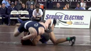 174 lbs match Matt Brown Penn State vs. Elliot Riddick Lehigh