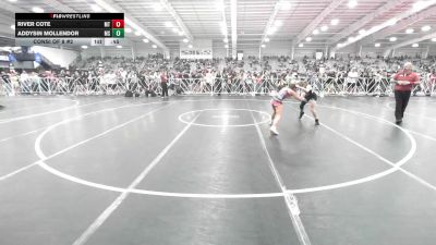 107 lbs Consi Of 8 #2 - River Cote, MT vs Addysin Mollendor, MS