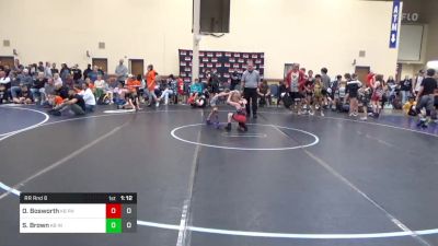 50 lbs Rr Rnd 6 - Owen Bosworth, Phoenix K-8 vs Skyler Brown, Indiana Outlaws K-8