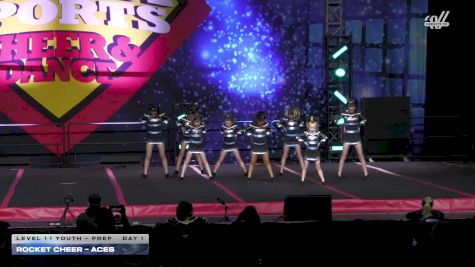 Rocket Cheer - Aces [2025 L1.1 Youth - PREP Day 1] 2025 Spirit Sports Worcester Nationals