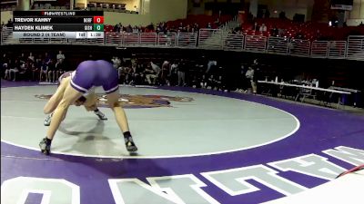 138 lbs Round 2 (4 Team) - Hayden Klimek, Grand Island vs Trevor Kahny, Norfolk