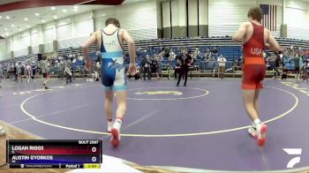 138 lbs Champ. Round 1 - Logan Riggs, IL vs Austin Gyorkos, MI