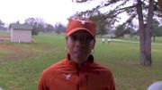 Marielle Hall in the hunt for Texas at NCAA XC Champs 2013