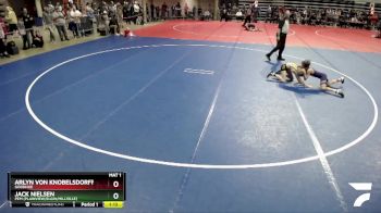 80 lbs Cons. Round 2 - Arlyn Von Knobelsdorff, Goodhue vs Jack Nielsen, PEM (Plainview/Elgin/Millville)