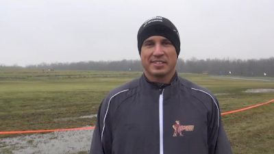 Ricardo Santos talks about approach to the course at NCAA XC 2013