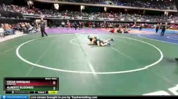 5 lbs Champ. Round 1 - Alberto Elizondo, PSJA Memorial vs Cesar Enriquez, Hereford