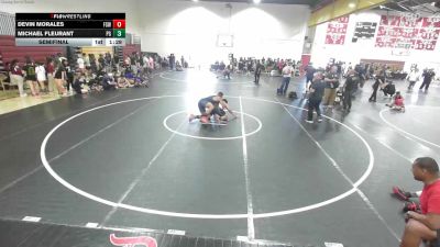 185-202 lbs Semifinal - Devin Morales, Fifth Sun Wc vs Michael Fleurant, Peterson Grapplers