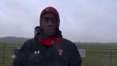 Kennedy Kithuka ready to run fast in the mud at NCAA XC Champs 2013