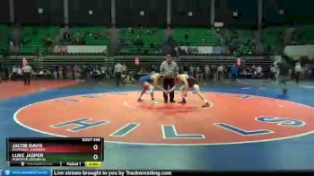 170 lbs Quarterfinal - Jacob Davis, Southside, Gadsden vs Luke Jasper, Mortimer Jordan HS