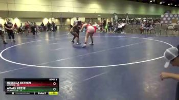 190 lbs Round 1 (8 Team) - Amarii Reese, Stormettes vs Rebecca Oetken, Wyoming