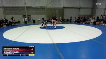 120 lbs Semis & 3rd Wb (16 Team) - Angelina Vargas, Missouri Blue vs Samantha Rivera, California Red