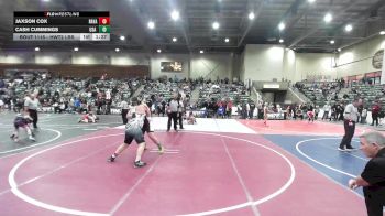 Rr Rnd 1 - Jaxson Cox, Ravage WC vs Cash Cummings, USA Gold