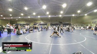 165 lbs 1st Place Match - Meletilini Matakaiongo, Canyon View vs Abigail Acosta, Stallions Wrestling Club