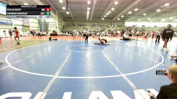 126 lbs Rr Rnd 3 - Kylle Riley, Indiana Outlaws White vs Connor Whitley, Team Shutt Godzilla