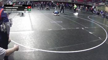 110 lbs Champ. Round 1 - Trevor Turpin, Millard South Wrestling Club vs Jackson Rucker, Louisville Wrestling Club