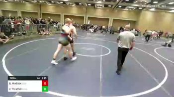 195 lbs Quarterfinal - Billy Maddox, Brothers Of Steel vs Vincent Threlfall, Schs
