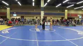 50 kg Consi Of 16 #1 - Makenize Smith, Patriots Wrestling Club vs Alayna Gil, Mat Town USA