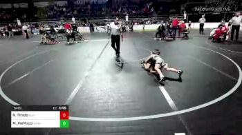 57 lbs Round Of 16 - Nicholas Tirado, Buxton (NJ) vs Michael Maffucci, Scorpions