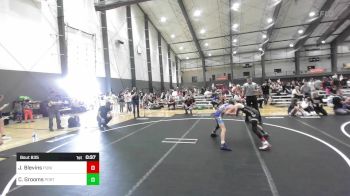 83 lbs 3rd Place - Jason Blevins, Punisher Wrestling vs Carsen Grooms, Port Angeles Wrestling Cl