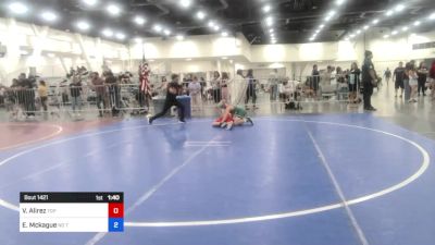 100 lbs Rr Rnd 2 - Vladimer Alirez, Top Notch WC vs Ezra Mckague, No Team