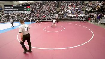 3A 132 lbs Cons. Round 1 - Preston Rosser, Canyon View vs Ian Bryan, Delta