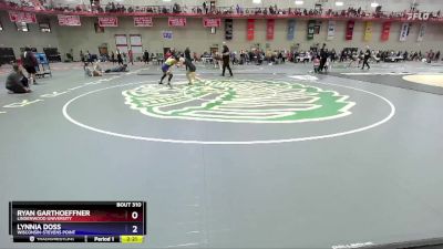 145 B Cons. Round 1 - Lynnia Doss, Wisconsin-Stevens Point vs Ryan Garthoeffner, Lindenwood University