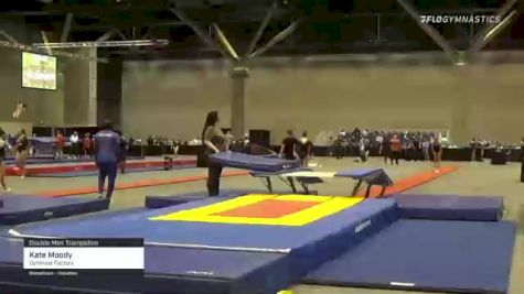 Kate Moody - Double Mini Trampoline, Gymnast Factory - 2021 USA Gymnastics Championships