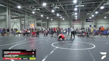 113 lbs Quarterfinal - Ryder Dempewolf, Colby vs Damarie Martin, Team Of Hard Knox