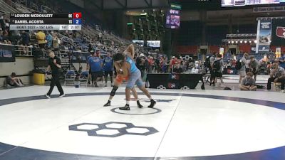 157 lbs Champ. Rd Of 16 - Louden McDoulett, Oklahoma vs Daniel Acosta, Texas