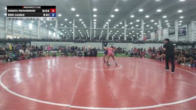 190 lbs Kanata Richardson, Michigan Blue vs Erin Cauble, Indiana Gold