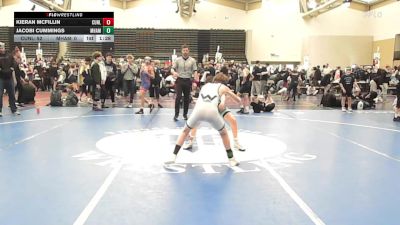 89 lbs Rr Rnd 4 - Kieran McFillin, Cunliffes Corner Black - ESC vs Jacobi Cummings, Maine Hammahs - ESC