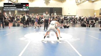 89 lbs Rr Rnd 4 - Kieran McFillin, Cunliffes Corner Black - ESC vs Jacobi Cummings, Maine Hammahs - ESC