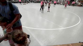 52-57 lbs Round 1 - Penelope Hall, Thunder Wrestling Club vs Rosie Turner, Zero Fox Wrestling