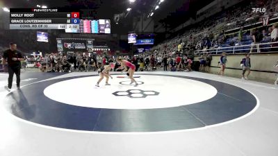 100 lbs Cons. Rd Of 32 - Molly Root, MI vs Grace Loutzenhiser, AK