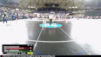 63 lbs Cons. Round 1 - Adam Farrington, Cascade Christian Wrestling Club vs Ryan Roggenkamp, Enumclaw Yellow Jackets Wrestling Club