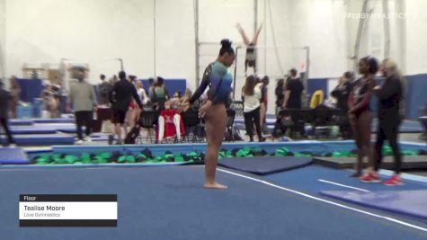 Tealise Moore - Floor, Love Gymnastics - 2021 Region 3 Women's Championships