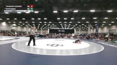 70 lbs Semis - Talmadge Dawkins, Roundtree Wrestling Academy vs Otto Banda, Brawlers Wrestling Club