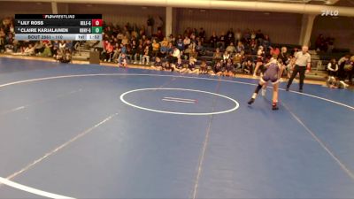 110 lbs Round 3 - Lily Ross, Bellevue East vs Claire Karjalainen, Kearney