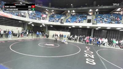 135 lbs Cons. Round 5 - Skyann Munz, Unattached vs Ruby Gavina, Unattached