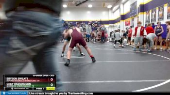 200 lbs Round 2 - Grey Richardson, Reverence Wrestling Club vs Bryson Sweatt, BufordStingersYouthWrestling
