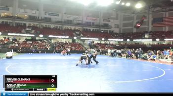 138 lbs Quarterfinal - Kaikoa Racca, Mountain View vs Trever Clemans, Capital