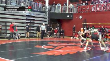 157 lbs Cons. Round 2 - Oliver Parker, Dubuque Senior vs Conner Wandler, Linn-Mar